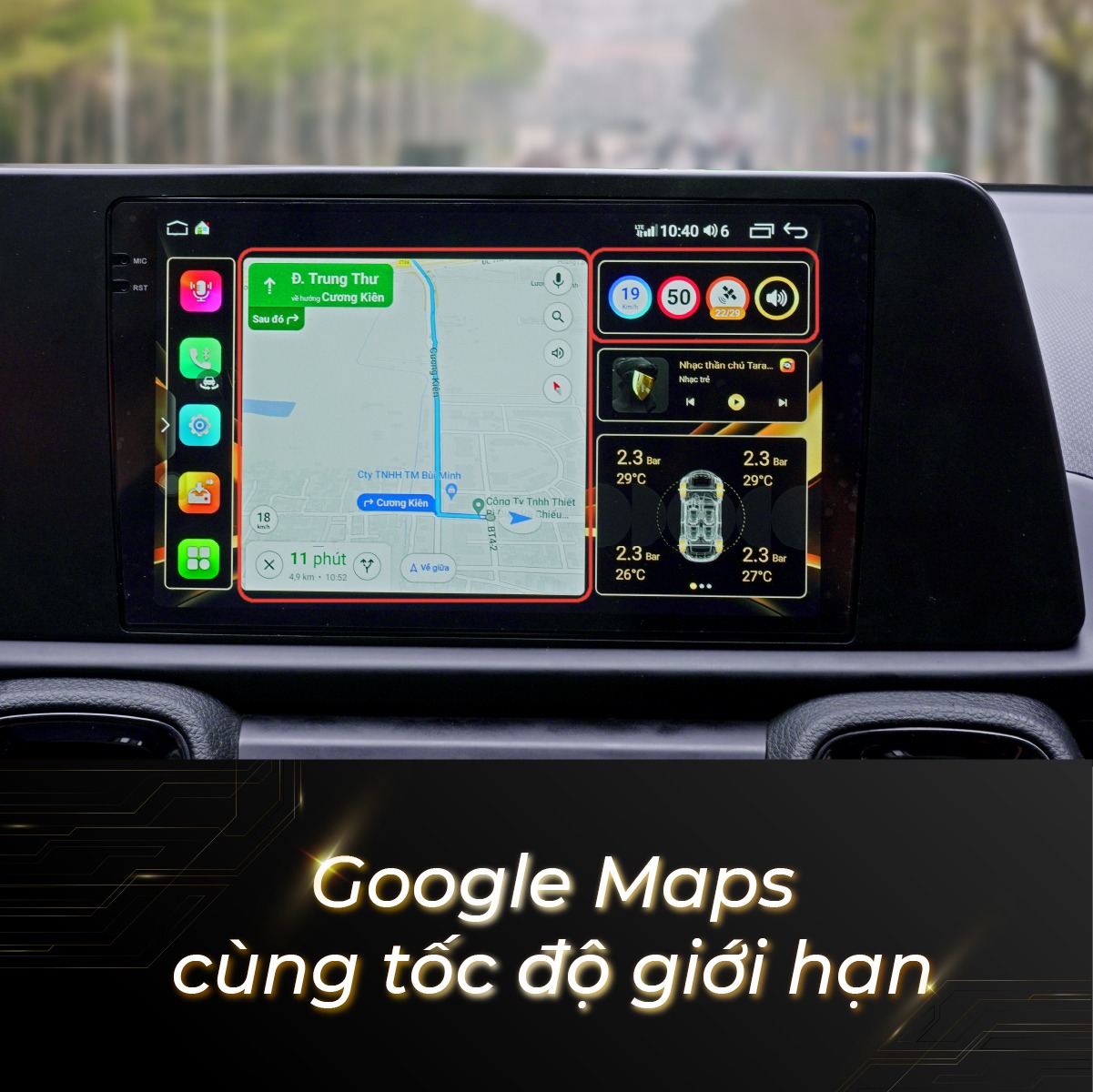 MÀN HÌNH ANDROID LIỀN CAM 360 ELLIVIEW S5 2K